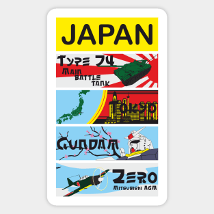 A piece of Japan Sticker